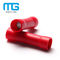 Red PVC Insulated Wire Butt Connectors / Electrical Crimp Connectors المزود